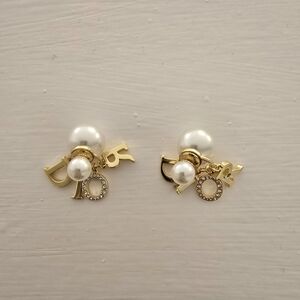 Dior Pearl Studd Earrings
